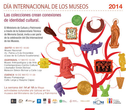 Programme pour la Journée internationale des musées au Équateur